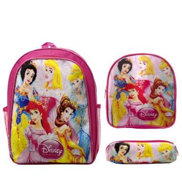 Imagem de Mochila Infantil Menina Princesas Disney Costas Lançamento - TOYS 2U