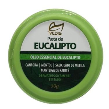 Imagem de Pasta De Eucalipto Ação Analgésica  Antisséptica 30G - Vedis