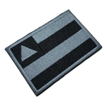 Imagem de BEBRBAT02 Bandeira Bahia Brasil Bordado Termo Adesivo - BR44