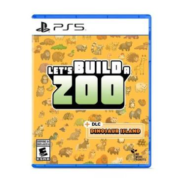 Imagem de jogo Let's Build a Zoo dinosaur island PS5 americano - no more robots