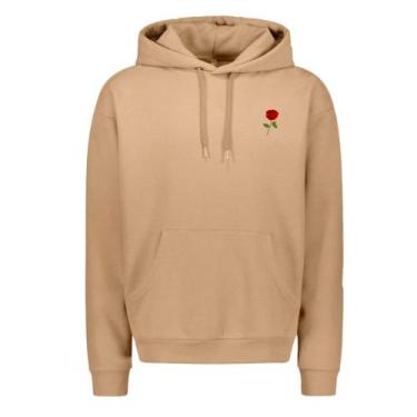 Imagem de Blusa De Moletom Fechada Feminina Masculina Capuz Agasalho Frio Relaxa