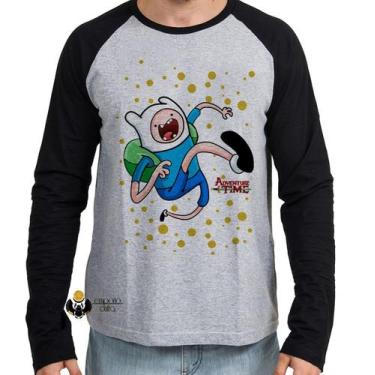 Imagem de Camiseta Manga Longa blusa Adventure Time Jake - Empório Dutra, M  adu