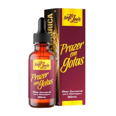 Imagem de Óleo Corporal Sensações Prazer em Gotas 30ml Soft Love