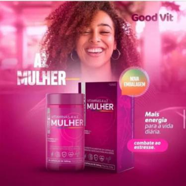 Imagem de Vitamina Mulher  A a Z + Coezima Q10 e Colágeno c/ 60 Caps Good Vit