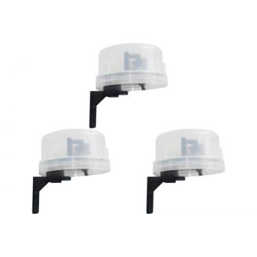 Imagem de Kit C/3 - Rele Qualitronix Fotocelula Facil Corujito Bivo..., Bivolt