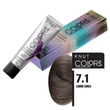 Imagem de KNUT Colors 50g - Louro Cinza 7.1