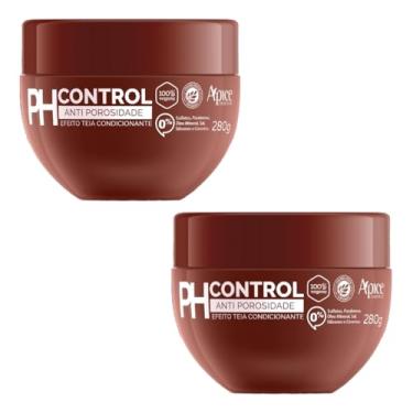 Imagem de Kit 2 Mascara Ph Control Anti Porosidade Condicionante Capilar Vegano Apse 280g