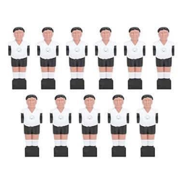 Imagem de 11pcs Jogador de Futebol de Mesa, Fácil de Instalar Conjunto de Substituição Masculino Estilo Torneio Com ótimo Acessório para Jogo de Pebolim