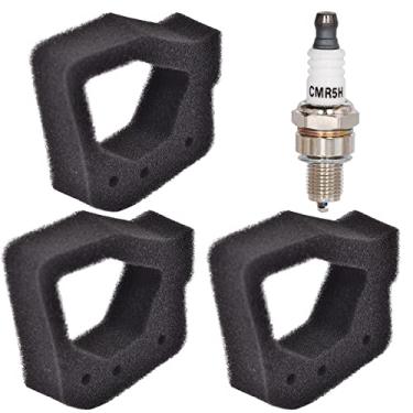 Imagem de HIFROM Filtro de ar com vela de ignição de substituição para Honda GX25 GX25N GX25NT FG110 FG110K1 peça de leme de motor 17211-Z0H-800