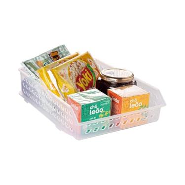 Imagem de Cestinha Organizadora Multiuso Baixa G Empilhável Plasútil