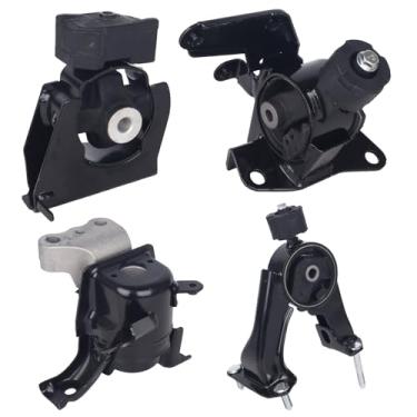 Imagem de KUSATEC 4PCS Engine Motor Mount & Transsmission Mount Set Compatible with Pontiac Vibe 2009 2010; Corolla Matrix 2009 2010 2011 2012 2013, Replacement for A62015 A62023 A62027 A62022