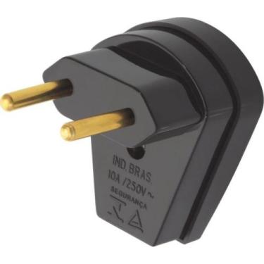 Imagem de Pino Prensa Cabo Fame 2 Polos Preto, Preto