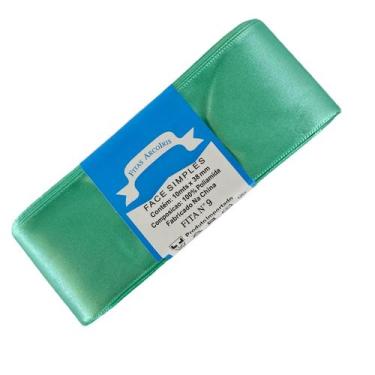 Imagem de Fita de Cetim Trader 38mm N9 com 10 Metros, COR 116 VERDE, 10 Metros