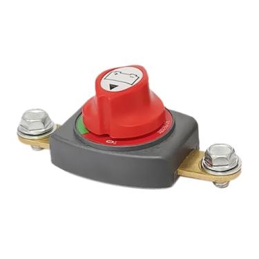 Imagem de Bateria desligada, bateria do barco desligada | Poste de latão ligado, bateria desligada | Bateria de desconexão resistente de acessórios automotivos de alta corrente cortada para veículos e carro