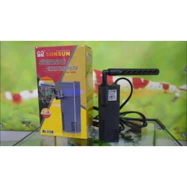 Imagem de Filtro Interno Sunsun Hj-111b 200l/h 110v p/aquarios pequeno