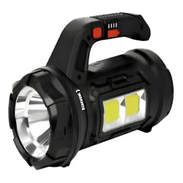 Imagem de Lanterna Kit Ferramentas Recarregável Holofote Luz Lateral - Genérica