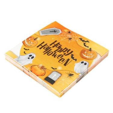 Imagem de Guardanapo Papel Decorado Fantasminhas Halloween - 20 unid - Silverfes