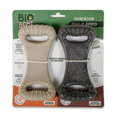 Imagem de Brinquedo Para Cachorros Mordedor Pet Natural Zero Plástico Kit - BioB