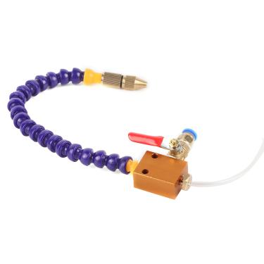 Imagem de Mist Coolant Lubrication Spray System for CNC Lathe Mill Drill 8mm Air Pipe Cooling Spray Kit, High Efficiency Cutting Fluid Applicator for Metalworking and Machining Professionals
