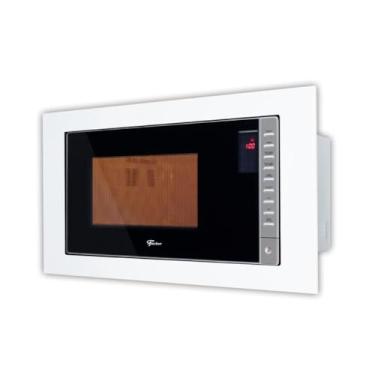 Imagem de FISCHER FORNO MICRO-ONDAS EMBUTIR 25L FIT LINE MOLDURA BRANCA 127V 34910-98443