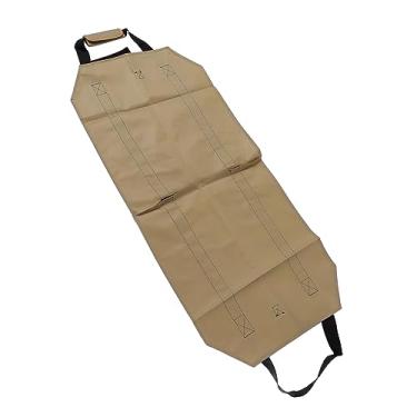 Imagem de Saco de Transporte de Madeira de Pano de Boi Portátil Com Alças para Came e Armazenamento, Transportadora de Toras de Grande Acidência (Dupla camada) (Monocamada)