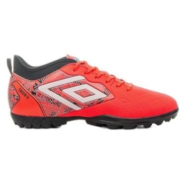 Imagem de CHUTEIRA SOCIETY UMBRO TOCCO II CLUB CORAL/PRETO/BRANCO TAM 43