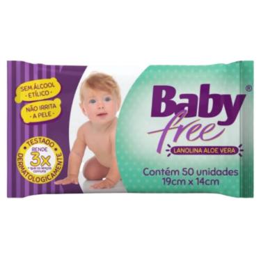 Imagem de Lenço Umedecido Baby Free 4 Pacotes 50 Unidades