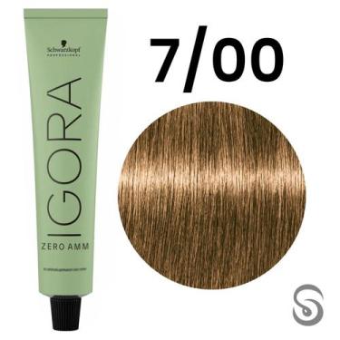 Imagem de Igora Zero Amm 7/00 Louro Médio Natural Extra 60 ml - Schwarzkopf, UNI