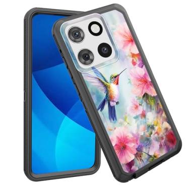 Imagem de GFEWYTJYJ Capa para Moto G Stylus 5G 2025, à prova de choque, 3 camadas, proteção de corpo inteiro, resistente, capa rígida de alto impacto para Motorola Moto G Stylus 5G 2025, beija-flor