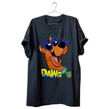 Imagem de Camiseta-Camisa Scooby Doo  adulto Blusa unissex 100% Algodão T-shirt 