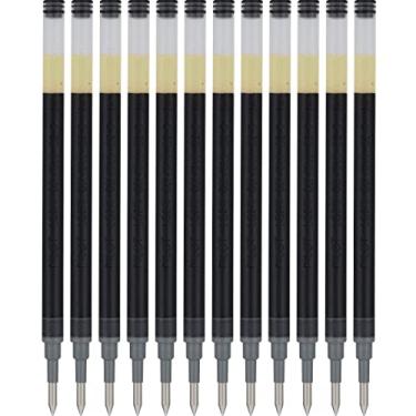 Imagem de PILOT Recargas de tinta gel Pen G2 para canetas esferográficas, ponta extrafina, 0,5 mm, tinta preta, pacote com 12
