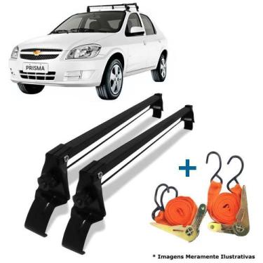 Imagem de Rack Teto Vhip Prisma 2006 Até 2012 + 2 Cintas De Amarração