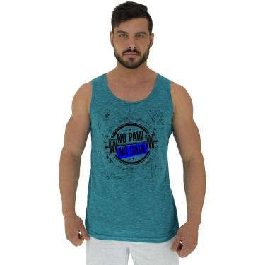 Imagem de Regata Clássica MXD Conceito No Pain No Gain Halteres Masculina-Masculino