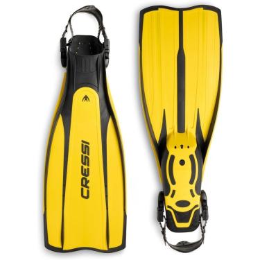 Imagem de Nadadeira Aberta Mergulho Pro Light Amarela - Cressi-Unissex