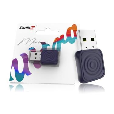 Imagem de Carlinkit Adaptador CarPlay sem fio 2025 MINI - para iPhone e telefone Android, converte CarPlay com fio OEM para CarPlay sem fio, converte Android Auto com fio OEM para Android sem fio.