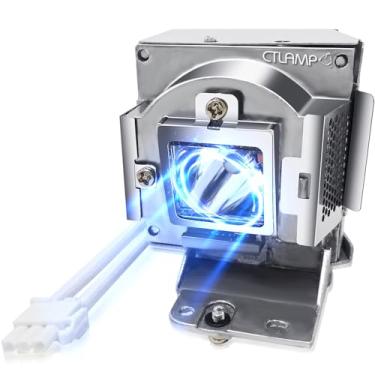 Imagem de CTLAMP Lâmpada De Projetor Substituição Original 5J.J9A05.001 Oem Com Carcaça Compatível Benq Mx819St Dx818St Dx819St Mw820St Mx818St
