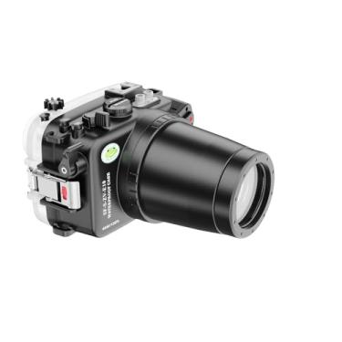 Imagem de Kit de capa de câmera subaquática Sea Frogs para Sony ZV-E10, profundidade de mergulho de 40 m (ZV-E10 (90 mm))