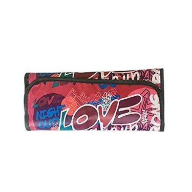 Imagem de Kit 12 Pincéis Maquiagem Macrilan Love - Cerdas Macias, Custo-Benefício, Completo para Rosto e Olhos - KP1-5K