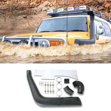 Imagem de Kit de snorkel de carro mangueira de admissão de ar compatível com Land Cruiser FJ dianteiro snorkel deserto admissão duto acessórios para carro