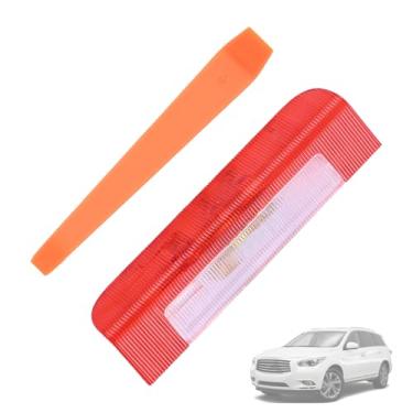 Imagem de Getfarway Lâmpada de cortesia vermelha para porta frontal 264203JA0B compatível com Nissan Altima 2013-2019 Pathfinder 2013-2018 Maxima 2016-2020 Apto para Infiniti QX60 2013-2016 JX35 2013-2018 Luz