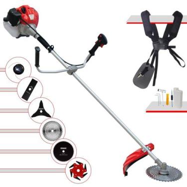 Imagem de Aparador de Grama Anmax CG430P À Gasolina 2 Tempos 43cc 2HP 9000rpm 6 