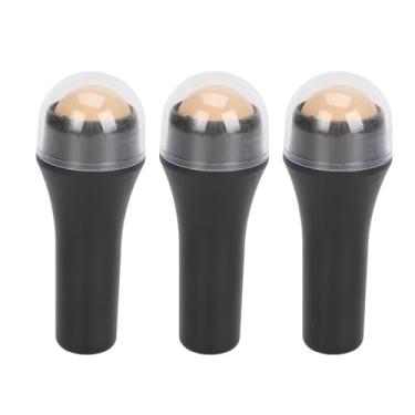 Imagem de Sonew Sonew 3 PCS Rolle de Absorção de óleo de Pedra Vulcânica, Conjunto de Rolo de Absorção de óleo Portátil Com Capa para Uso Em Caminhadas de Acampamento No Escritório, Bastão