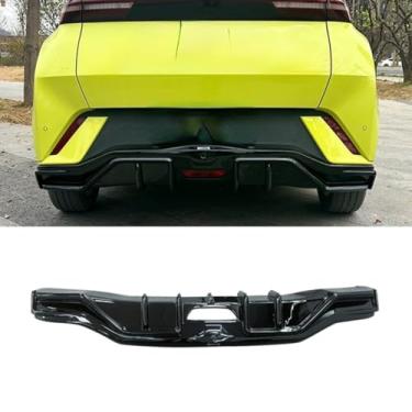 Imagem de Spoiler de lábio de saia lateral para carro Spoiler de para-choque traseiro dianteiro e traseiro peça de modificação do difusor de lábios para gaivota 2023-2025 acessórios de carro (spoiler de