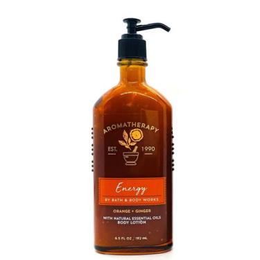 Imagem de Loção corporal Bath & Body Works Aromaterapy Energy Orange + Ginger 19