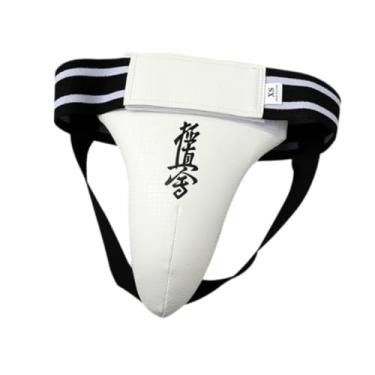 Imagem de Vaveren Protetor de virilha para boxe, proteção de virilha para taekwondo, jockstrap portátil, proteção de para academia de muay thai, boxe, mma, luta, karatê, M