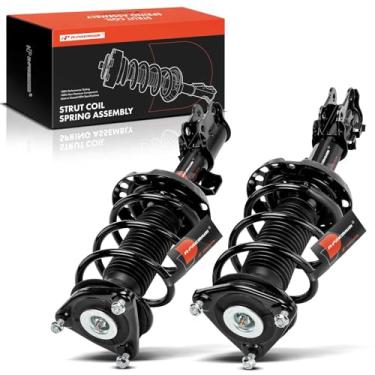 Imagem de A-Premium Par Dianteiro (2) Conjunto Completo De Amortecedor E Mola Helicoidal Compatível Com Hyundai Elantra Gt 2013 2014 2015 2016 2017, Lado Do Motorista Passageiro