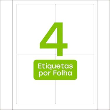 Imagem de Tilibra - Etiqueta adesiva inkjet/laser carta 138,11mmX106,36mm TB6288 100 unidades