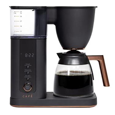 Imagem de Café Cafeteira de gotejamento especial | Garrafa de vidro de 10 xícaras | Tecnologia de voz para fermentar habilitada por WiFi | Smart Home Kitchen Essentials | Certificado SCA, Brew de qualidade barista | Preto fosco