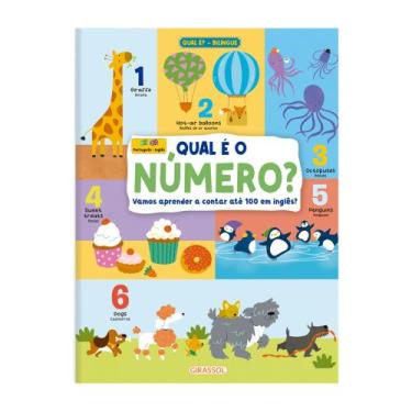 Imagem de Livro - Qual é o número? - Vamos aprender a contar até 100 em inglês?
