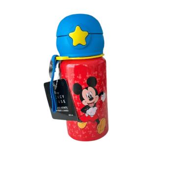 Imagem de Garrafa Vermelha com Canudo - Disney Mickey HONGYAO